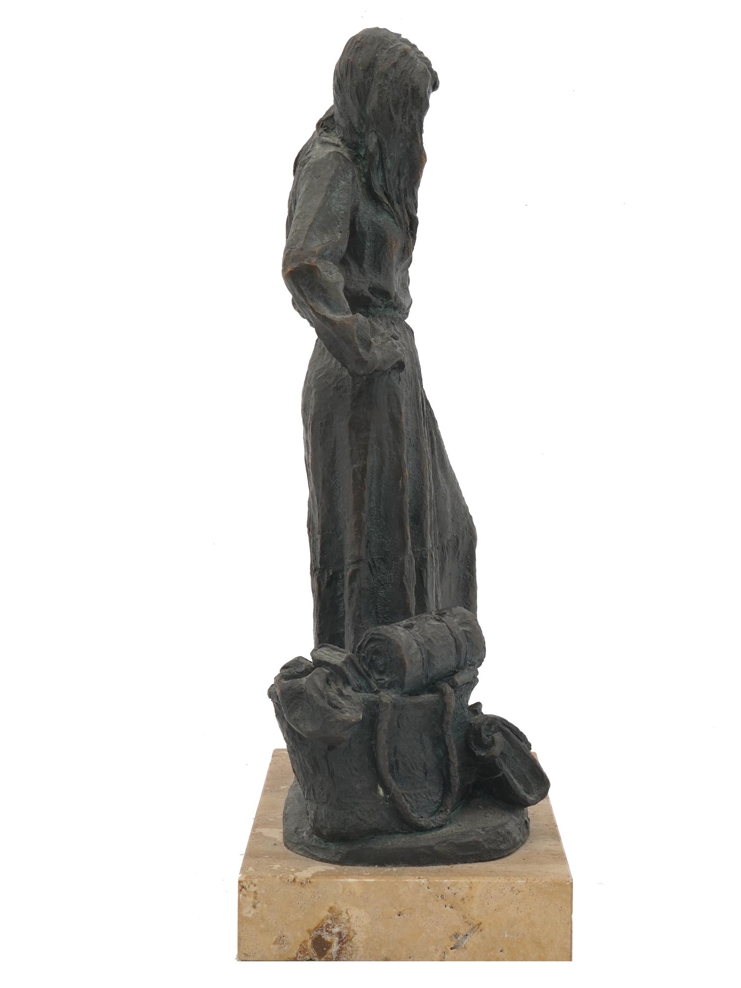 SPANISH RESIN WOMAN STATUE BY JOSEP BOFILL MOLINE PIC-4